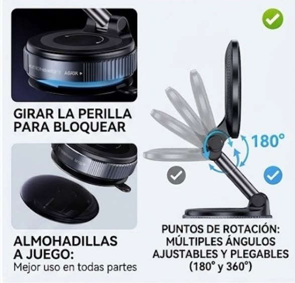 Soporte Magnético Para Móvil