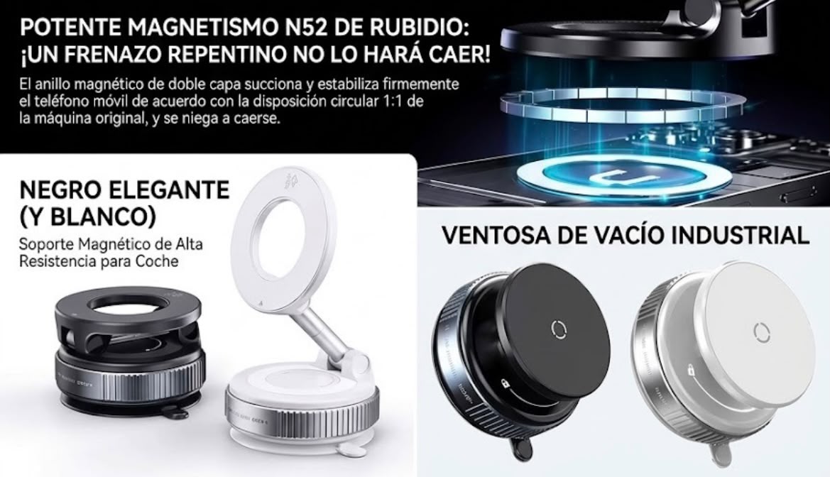 Soporte Magnético Para Móvil